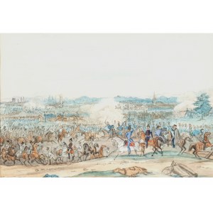 Albrecht Adam, Nördlingen 1786 - 1862 Munich, attributed, Battle scene