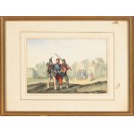 Carl Schindler, Vienna 1821 - 1842 Laab im Walde, Circle of, Soldiers