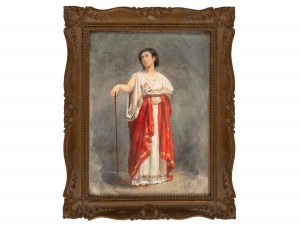 Franz Alt, Vienna 1821 - 1914 Vienna, Joanna Countess of Arka?