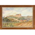 Unknown painter, View of a medieval town