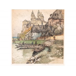 Luigi Casimir, Pettau 1881 - 1962 Vienna, View from Melk