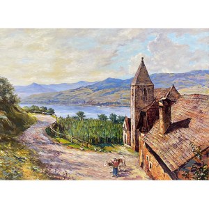 Siegfried Stoitzner, Vienna 1892 - 1976 Krems on the Danube, St. Lorenz in the Wachau