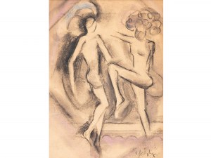 Hugo Scheiber, Budapest 1873 - 1950 Budapest, Female nudes