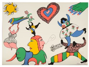 Niki de Saint Phalle, Neuilly-sur-Seine 1930 - 2002 San Diego, Je t'aime