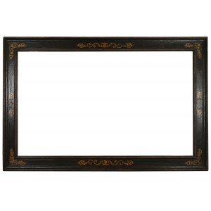 Frame, 1550-1600, On the reverse label of the frame manufacturer with number
