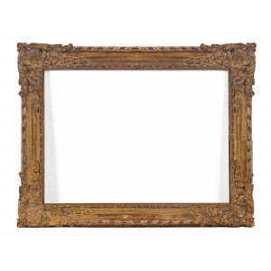 Frame, 18th century, Wood carved & gilded