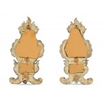 Pair of Baroque Mirrors, South German, Mid-18th century