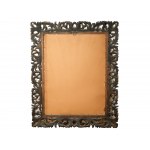 Florentine mirror, Around 1900, Carved wood, bronzed