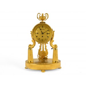 Chest clock, Vienna, Biedermeier