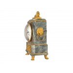 Empire Clock, Martin Sager in Vienna, Grey marble case