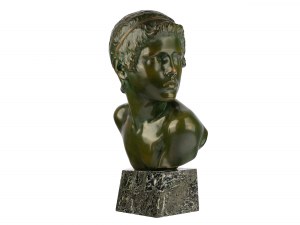 Constant Ambroise Roux, Marseille 1865 - 1942 Marseille, Bust of a boy