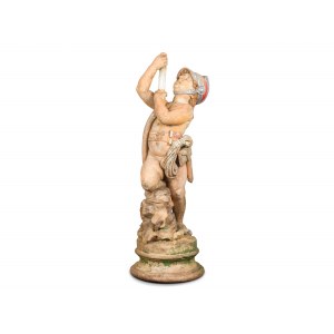 Fountain figure, Firefighter, Around 1900