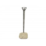 Modern object, Iron on granite base