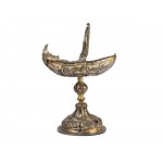 Paten, 2nd half of 18th century, Brass silver plated