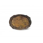 Reliquary monstrance, St. Liborius, Brass gold & silver-plated, with silver applications