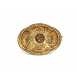 Reliquary monstrance, St. Rupert and St. Virgil, Brass gold-plated, with silver applications
