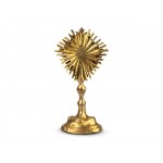 Reliquary monstrance, Relics of St. Peter and St. Paul, Brass gold-plated