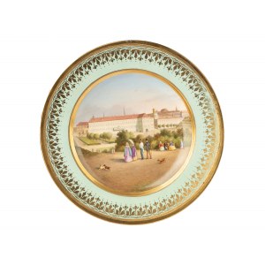 Plate, Alt Wien, The Hofburg in Vienna