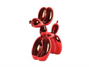 After Jeff Koons, Balloon Dog (Red)