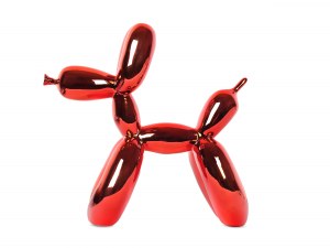 After Jeff Koons, Balloon Dog (Red)