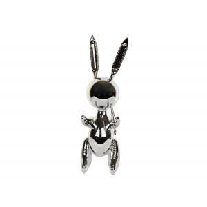 After Jeff Koons, Silver Rabbit