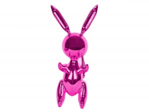 After Jeff Koons, Pink Rabbit