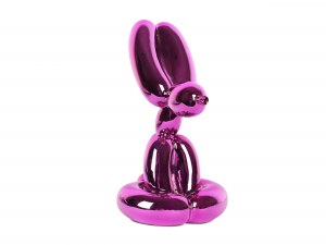 After Jeff Koons, Balloon Rabbit (Pink)