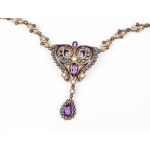Set: necklace and 1 pair of earrings, England, Mid-19th century
