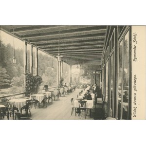 Rymanów Zdrój - Widok dworca głównego, ok. 1910