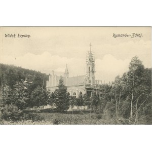 Rymanow Zdroj - View of the chapel, circa 1910.