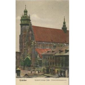 Kraków - Kościół Bożego Ciała, ok. 1905