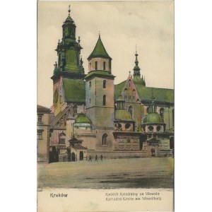 Krakow - Wawel Cathedral Church, ca. 1905