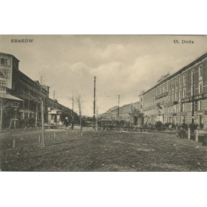 Krakow - Dietla Street, ca. 1910