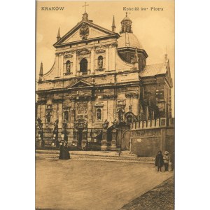 Kraków - Kościół św. Piotra, ok. 1910