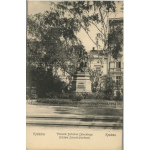 Krakow - Monument to Bohdan Zaleski, ca. 1905