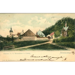 Krzeszowice - Monastery of the Carmelite Fathers in Czerny, ca. 1900.