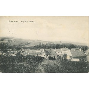 Limanowa - General view, 1911