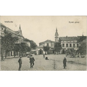 Wieliczka - Rynek górny, 1915