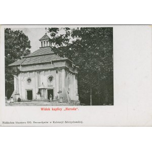 Kalwaria Zebrzydowska - Widok kaplicy Heroda, ok. 1900