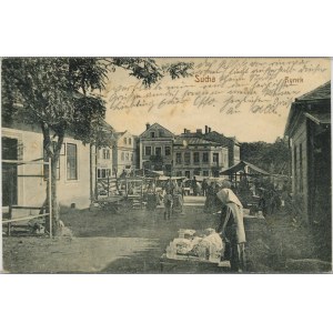 Sucha - Market Square, 1914