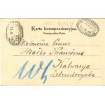 Myślenice - Widok na Skałki, 1901