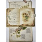 Kalendarz na rok 1902. Złote myśli wieszczów naszych. Nakł. Władysław Zajączkowski . Firma: Jan Fischer i Spółka w Krakowie, Pałac Spiski.