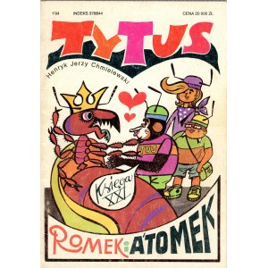 Chmielewski H. J. - Titus, Romek and A'Tomek, book XXI, 1st ed.
