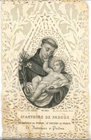 St. Anthony, 19th/20th century.