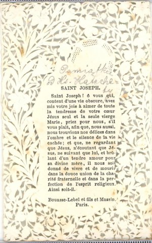 św. Józef, XIX/XX w.