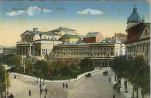 Varšava - Velké divadlo, 1915.