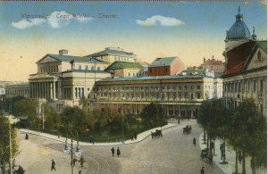 Varsovie - Grand Théâtre, 1915.