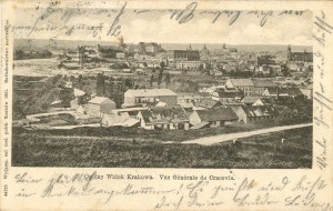 Krakow - Podgórze - General view of Krakow, 1901.