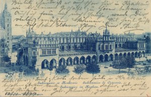 Cracovie - Halle aux draps, 1899