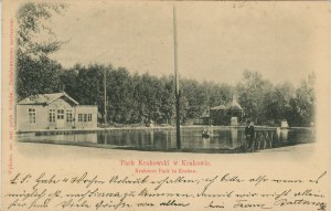 Kraków - Park Krakowski, 1900